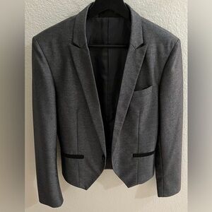 Unisex Blazer Gray XS